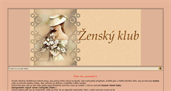 Desktop Screenshot of club.blog.cz