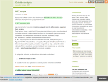 Tablet Screenshot of erintesterapia.blog.hu