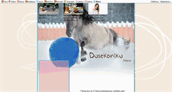 Desktop Screenshot of dusekoniku.blog.cz