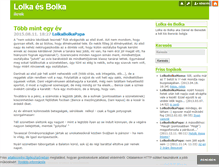 Tablet Screenshot of lolkaesbolka.blog.hu