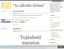 Tablet Screenshot of kezmuvesek.blog.hu