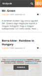 Mobile Screenshot of kiralyrak.blog.hu