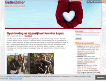 Tablet Screenshot of gellerzeller.blog.hu