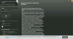 Desktop Screenshot of petikekajal.blog.hu