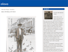 Tablet Screenshot of olovo.blog.rs