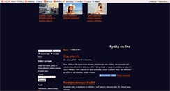 Desktop Screenshot of fyzikaonline.blog.cz