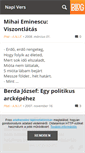 Mobile Screenshot of napverse.blog.hu