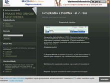 Tablet Screenshot of orvosiszoftverek.blog.hu
