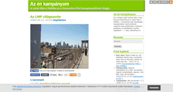 Desktop Screenshot of erzem.blog.hu