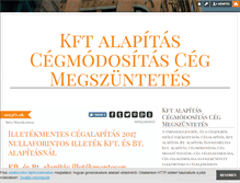 Tablet Screenshot of kftalapitas.blog.hu