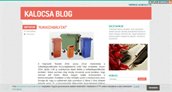 Desktop Screenshot of kalocsa.blog.hu