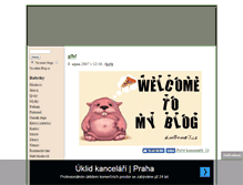 Tablet Screenshot of hamster007.blog.cz