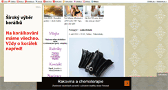 Desktop Screenshot of koralkovy-eshop.blog.cz