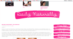 Desktop Screenshot of daily-naturally.blog.cz