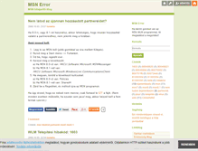 Tablet Screenshot of msnerror.blog.hu