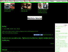Tablet Screenshot of m-a-c-e-k.blog.cz
