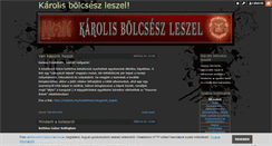 Desktop Screenshot of karolisleszek.blog.hu