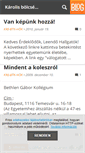 Mobile Screenshot of karolisleszek.blog.hu