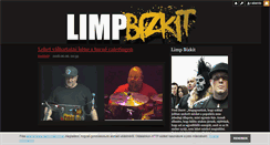 Desktop Screenshot of limpbizkit.blog.hu