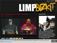 Tablet Screenshot of limpbizkit.blog.hu