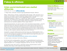 Tablet Screenshot of offshorelovag.blog.hu