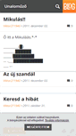 Mobile Screenshot of 10ezerlike.blog.hu