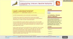 Desktop Screenshot of linkmanagement.blog.hu