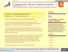 Tablet Screenshot of linkmanagement.blog.hu