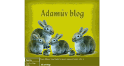 Desktop Screenshot of hosekadam.blog.cz