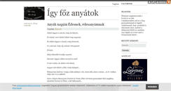 Desktop Screenshot of igyfozanyatok.blog.hu
