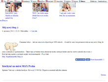 Tablet Screenshot of mayka.blog.cz