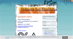 Desktop Screenshot of dolgozok-filmklubja.blog.hu