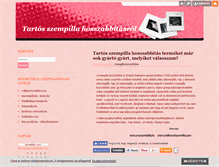 Tablet Screenshot of 3dmuszempilla.blog.hu