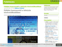 Tablet Screenshot of fellebezes.blog.hu