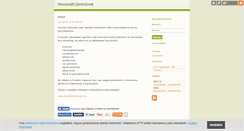 Desktop Screenshot of hasznaltjarmuvek.blog.hu
