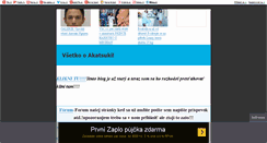 Desktop Screenshot of akatsuki-fanclub.blog.cz