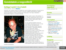 Tablet Screenshot of makkur.blog.hu