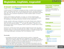 Tablet Screenshot of megeszlek.blog.hu