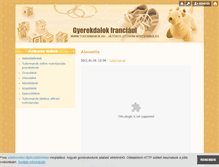Tablet Screenshot of franciadalok.blog.hu