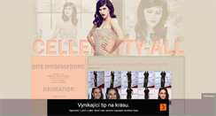 Desktop Screenshot of cellebrity-all.blog.cz