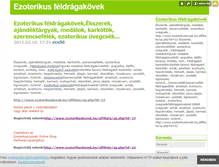 Tablet Screenshot of ezoterikusfeldragakovek.blog.hu