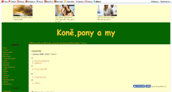 Desktop Screenshot of koneponyamy.blog.cz