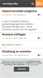 Mobile Screenshot of mozaikgrafika.blog.hu