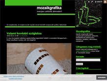 Tablet Screenshot of mozaikgrafika.blog.hu