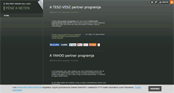 Desktop Screenshot of penzanaten.blog.hu