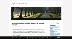 Desktop Screenshot of canyacontraespanya.blog.cat