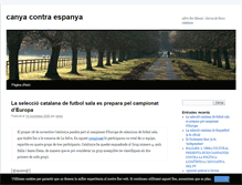 Tablet Screenshot of canyacontraespanya.blog.cat