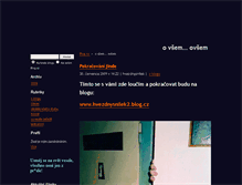 Tablet Screenshot of hvezdnysnilek.blog.cz