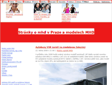 Tablet Screenshot of mhd-model-praha.blog.cz