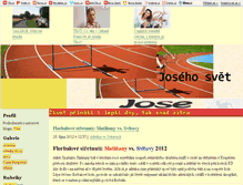 Tablet Screenshot of joseworld.blog.cz